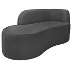 Divã Recamier Orgânico Tokyo 200cm Lado Esquerdo Linho - Amar