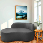 Divã Recamier Orgânico Tokyo 200cm Lado Esquerdo Linho - Amar