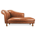 Divã Recamier Samartim 165 Cm Corano Nozes Pés Retrô M11 - D'