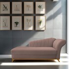 Diva Recamier Vanessa 140cm Lado Esquerdo Linho - Doce Sonho