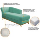 Diva Recamier Vanessa 140cm Lado Esquerdo Linho - Doce Sonho