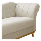 Diva Recamier Vanessa 185cm Lado Esquerdo Linho - Amarena Móv