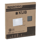 Divisão Cruz para Nicho Modular Grafite Spaceo KUB