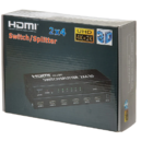 Divisor Switch E Splitter Hdmi 2x4 Hdmi 3d Full Hd Matrix