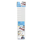 Divisória de Gaveta Plástico Branco 10x0,2x40,5cm Grande Arthi