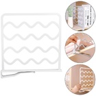 Divisória Para Prateleira De Plástico 27 5x26 5x2 5cm