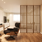 Divisória Ripada de MadeiraMDF Curupixá 250x60cm Moldurama