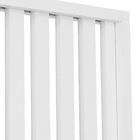 Divisório Ripada de Madeira MDF Branco 60x220cm Moldurama