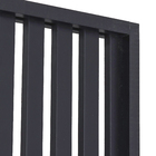 Divisório Ripada de Madeira MDF Preto 60x220cm Moldurama