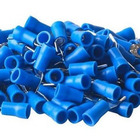 Dmti 1000un Terminal Forquilha Garfo Pré Isolado Azul 1,5 - 2