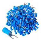 Dmti 1000un Terminal Forquilha Garfo Pré Isolado Azul 1,5 - 2