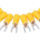 Dmti 1000un Terminal Forquilha Garfo Sv5.5-5 Amarelo 4 A 6mm