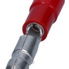 Dmti 100 Pares Terminal Bala Fêmea E Macho Pré Isolado 0,5 A