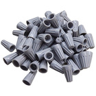 Dmti 100 X Conector De Torção Emenda Fios Cabos Cinza Até 2,6