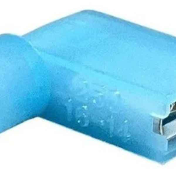 Dmti 100un Kit Terminal Bandeira Total Isolado Azul 1,5 A 2,5