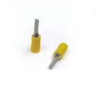 Dmti 100un Terminal Pino Agulha Pre Isolado 4,0mm A 6,0mm Ama