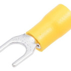 Dmti 150un Terminal Forquilha Garfo Sv5.5-5 Amarelo 4 A 6mm M5