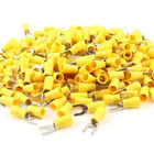 Dmti 150un Terminal Forquilha Garfo Sv5.5-5 Amarelo 4 A 6mm M5
