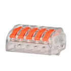 Dmti 150x Conector Alavanca Borne Emenda Rápida Fios 2, 3, 5v