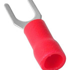 Dmti 200un Terminal Forquilha Garfo Pré Isolado Vermelho 1,5mm