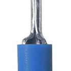 Dmti 200un Terminal Pino Agulha Pre Isolado 1,5mm A 2,5mm Azul