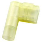 Dmti 20un Kit Terminal Bandeira Total Isolado Amarelo 4 A 6mm