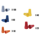 Dmti 300 X Conector De Torção Emenda P/ Fios Cabos Kit 0,8 A