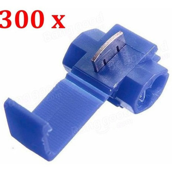 Dmti 300un Conector Derivação Emenda Cabos Fios Azul 1,5 A 2,