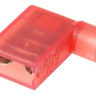 Dmti 50un Kit Terminal Bandeira Total Isolado Vermelho 1,5mm