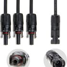 Dmti Conector Mc4 3 Vias Y Cabo P/ Ligação Paralelo Painel So