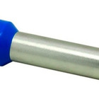 Dmti Kit 100un Terminal Tubular Ilhós 16mm Longo Azul P Isola