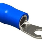 Dmti Kit 10un Terminal Olhal Anel 16mm Azul M6 Argola P. Isol