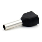 Dmti Kit 200pç Terminal Tubular Ilhós Duplos 1,5 / 2,5mm Elét