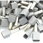 Dmti Kit 200pçs Terminal Elétrico Ilhós Tubular Duplo 4mm Cin