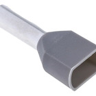 Dmti Kit 200pçs Terminal Elétrico Ilhós Tubular Duplo 4mm Cin