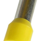 Dmti Kit 20un Terminal Tubular Ilhós 25mm Pré Isolado Amarelo