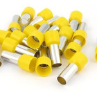 Dmti Kit 20un Terminal Tubular Ilhós 25mm Pré Isolado Amarelo