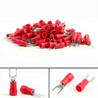 Dmti Kit Terminais Garfo Forquilha Pré Isolado 0,5 A 2,5mm 10