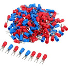 Dmti Kit Terminais Garfo Forquilha Pré Isolado 0,5 A 2,5mm 50