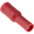 Dmti Kit Terminal Bala Fêmea E Macho Pré Isolado Vermelho 50p