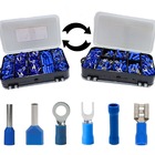 Dmti Kit Terminal Forquilha Luva Olhal Faston Fêmea Ilhós 2,5