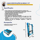 Dobradeira F-37 + F-6 Calhas Rufos Pingadeiras Condutores