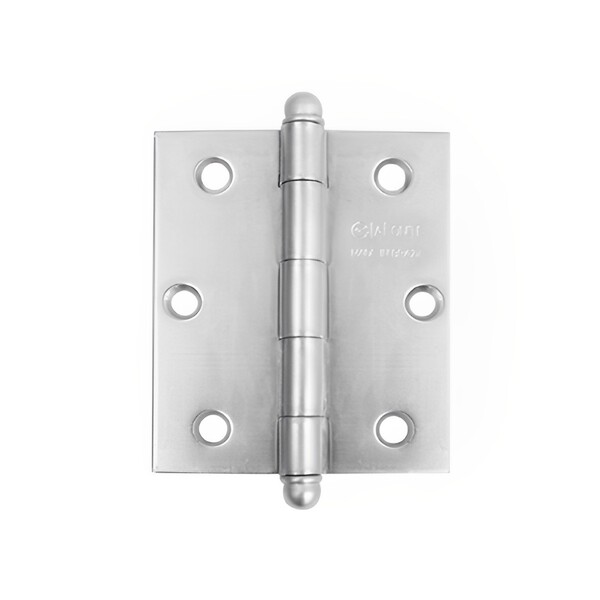 Dobradiça 1500 Sem Anel Cromado 3,5 X 3cm - La Fonte