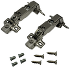 Dobradiça 165G Click Slow Reta para Porta de Madeira 2 Peças Fgvtn