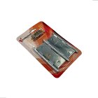 Dobradiça 3 1/2 X 3 Cromada Anel Tolemat Jogo Cartela 3 Pçs