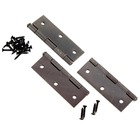 Dobradiça 3 1/2x2 5/16" Aço Oxidado União Mundial