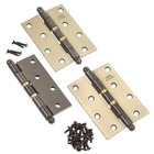 Dobradiça 4x3" Aço Oxidado União Mundial