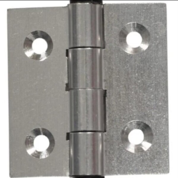 Dobradica 50x40 Brilhante Porta Janela Abrigo Tela Kit 3 Pcs