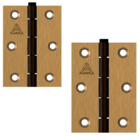 Dobradica  3" X 2.1/2 Blister Zincado Alianca