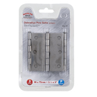 Dobradiça para Porta e Janela de Madeira  Aço Inox 304 3.1/2x3" até 25kg 3 peças